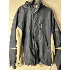 Aero xT Spec A87-03 Navy and Taupe lightweight coat Medium Jacket